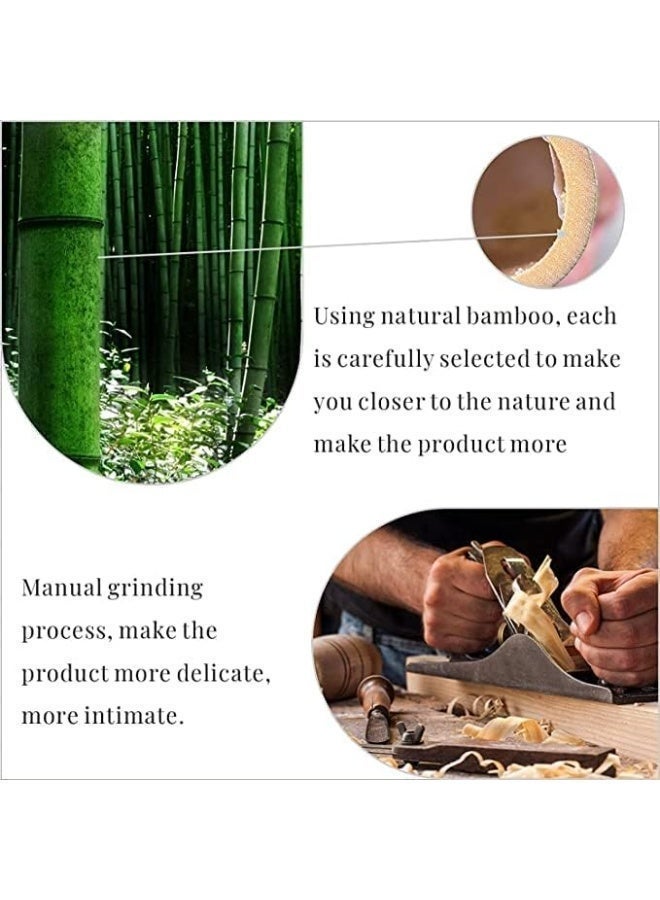 ChicAbode فرشاة شعر خشبية, فرشاة شعر الخيزران الخشب الطبيعي, تدليك فروة الرأس مكافحة فرشاة شعر ثابتة, فرشاة شعر طبيعية صديقة للبيئة, فرشاة شعر طبيعية صديقة للبيئة, فرشاة شعر طبيعية صديقة للبيئة - Image 5